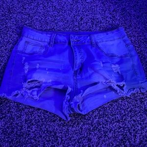 Jean shorts size L